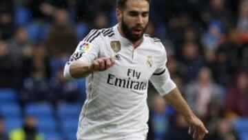COTIZADO. Carvajal ha sido uno de los fijos de Ancelotti.