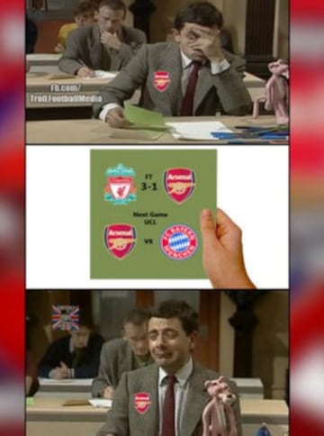 Los memes que se burlan de Arsenal y la suplencia de Alexis