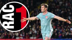 La reacción de RAC1 al gol “cruel” de Sorloth: es pura impotencia, no daban crédito