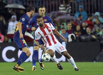 Mehdi Carcela-González and Sergi Roberto.