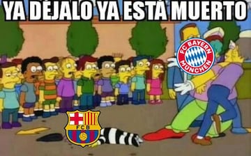 Al igual que el Bayern, los memes también humillan al Barcelona