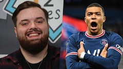 Ibai muestra lo harto que está de Mbappé ¡en WWE 2K23!