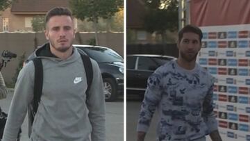 ¿Se pondrá de moda? Sergio Ramos, Saúl y la camiseta sábana