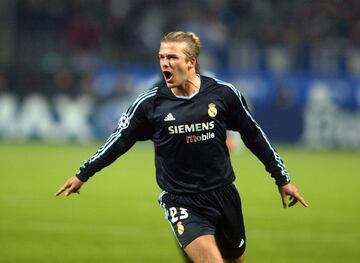 El futbolista ingl¨¦s en la fase de grupos de la Champions League de la temporada 2003/04 frente al Olympique de Marsella anot¨® el gol 500.