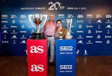 AS y SER celebran los 20 años del Doblete del Valencia