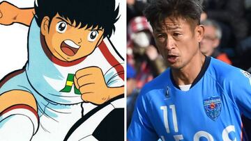 Óliver Atom y Kazu Miura.