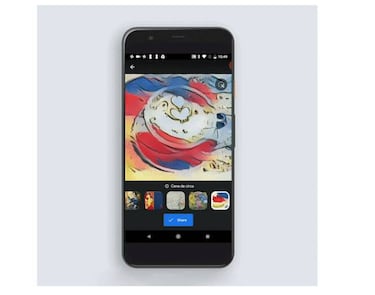 Convierte tus fotos del móvil en obras de arte con Art Transfer