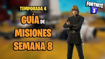 Fortnite Temporada 4: gu&iacute;a de Misiones de la Semana 8