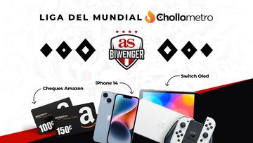 ¿Quieres un iPhone 14 o una Nintendo Switch Oled? ¡Apúntate al Mundial Chollometro en Biwenger y gana premios cada jornada!
