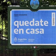 Así está la curva de contagios del Coronavirus en Argentina