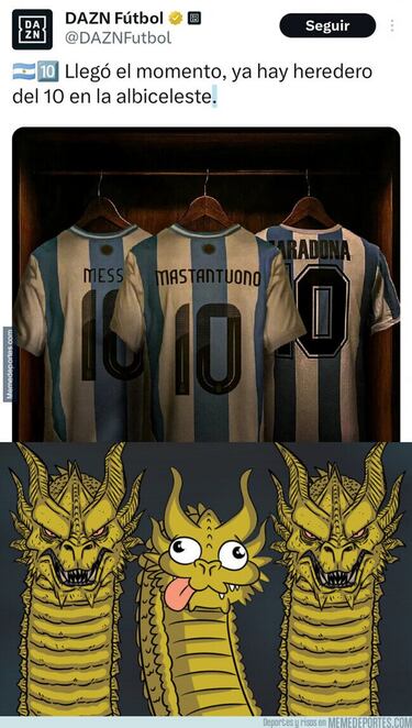 La roja a Huijsen, el Barça, Messi... Los memes más divertidos de la jornada 