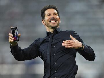 Con Diego Simeone fue campeón de la Europa League con Atlético de Madrid.