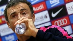 Luis Enrique alaba a Bravo y lo compara con Víctor Valdés