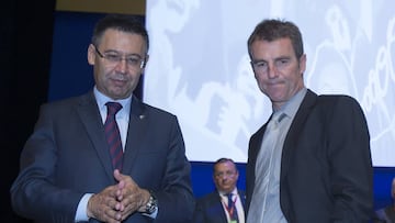 Bartomeu y Robert, los hombres clave del Barça en materia de fichajes.