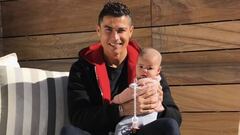 Cristiano Ronaldo: increíble parecido de su hija Alana Martina con Georgina