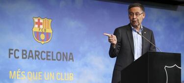 Messi and Bartomeu, players and the club