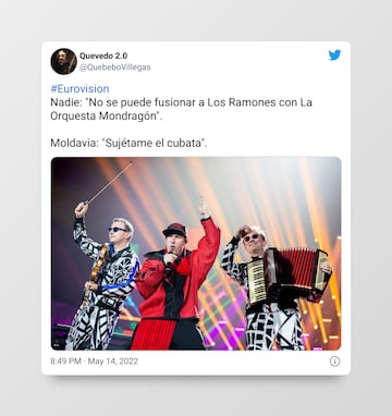 Los memes más graciosos de Eurovisión 2022