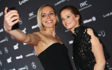 Los jugadoras de hockey Kate Richardson-Walsh y Helen Richardson-Walsh