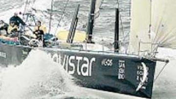 <b>PERSECUCIÓN. </b>El 'Movistar' no descarta atacar de nuevo al líder.