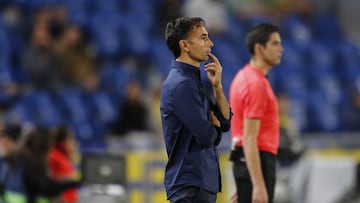 Paquito durante un partido de su equipo.