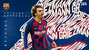 Griezmann has signed a five-year deal at Barcelona, who have set his buyout clause at 800 million euros.