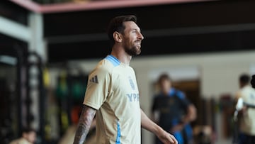 El astro argentino y capitán de Inter Miami, Lionel Messi, ya está en territorio argentino para el par de encuentros amistosos contra Mauritania y Zambia.