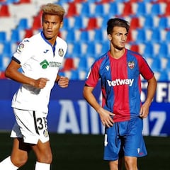 Patrick, un juvenil en Primera y un filial con talento en Getafe