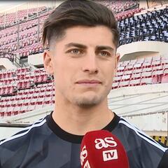 Ángelo Sagal: "Me gusta el juego de la U y cómo trabaja Hoyos"