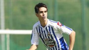 <b>PROMESA. </b>Pablo Insua está en la agenda del Manchester City y podría abandonar el Deportivo.