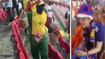 Todo el mundo habla de ello: el gran gesto de la afición de Senegal y Japón en el Mundial