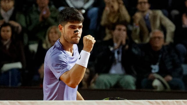 Alcaraz - Khachanov: Canal TV, a qué hora es, dónde y cómo ver el Masters 1.000 de Roma