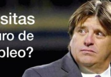 Tras el despido de la Seleción Mexicana, en redes sociales la afición ya le busca nuevo trabajo a Miguel Herrera. Aquí anuncia un seguro de desempleo.