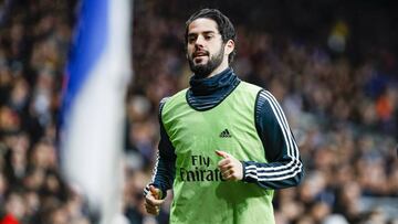 Isco, durante el Espanyol-Real Madrid.