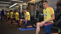 Entrenamiento de Selecci&oacute;n Colombia en Corea del Sur