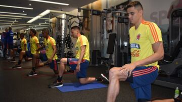 Entrenamiento de Selecci&oacute;n Colombia en Corea del Sur