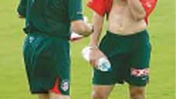 Maxi conversa con Bianchi.