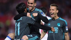 Real Sociedad dent Sevilla's top-four designs