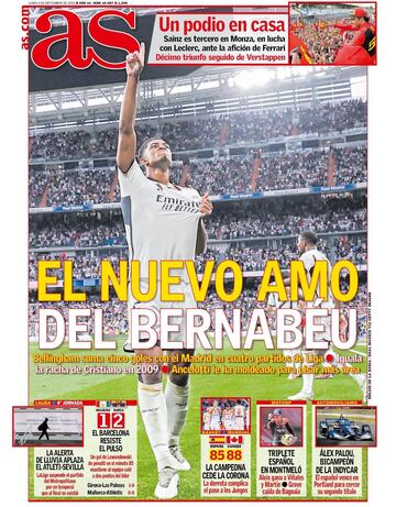 Las portadas de AS de septiembre