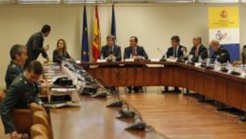 Reunión de la Comisión Antiviolencia en diciembre.