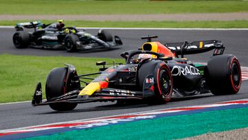 Max Verstappen (Red Bull RB19). Suzuka, Japón. F1 2023.