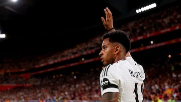Rodrygo, en la final de Copa, el ¨²ltimo partido en el que jug¨®.