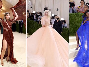 Tras cancelar su edici&oacute;n 2020 por la pandemia de coronavirus, la Met Gala est&aacute; de regreso. Aqu&iacute; las fotos de los famosos mejor vestidos de este a&ntilde;o.