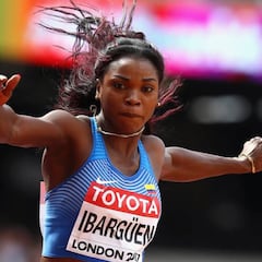 Caterine Ibargüen anula una rueda de prensa para comprarse un vestido