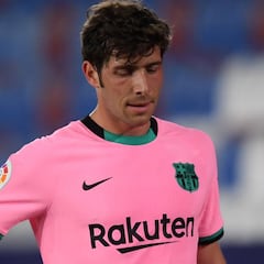 Las horas más bajas de Sergi Roberto en el Barça