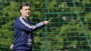 Martino, en su etapa con la Selección de Paraguay.