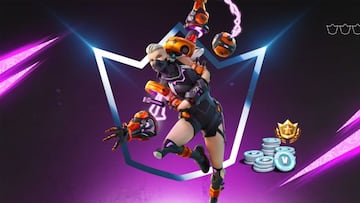 Arte oficial del skin Zurda en Fortnite