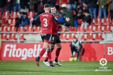 No había estrenado aún su cuenta aún esta temporada y esta jornada se desquitó con un buen gol. Precioso remate cruzado de volea, en un córner botado por Gelabert. Su tanto ponía el momentáneo 2-0, para dar tranquilidad al Mirandés.
