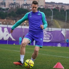 Carlos Clerc se une a los entrenamientos del Real Valladolid para probarse