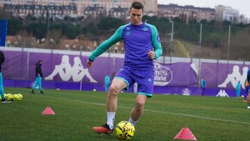 Carlos Clerc se une a los entrenamientos del Real Valladolid para probarse