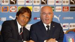 Antonio Conte y Carlo Tavecchio